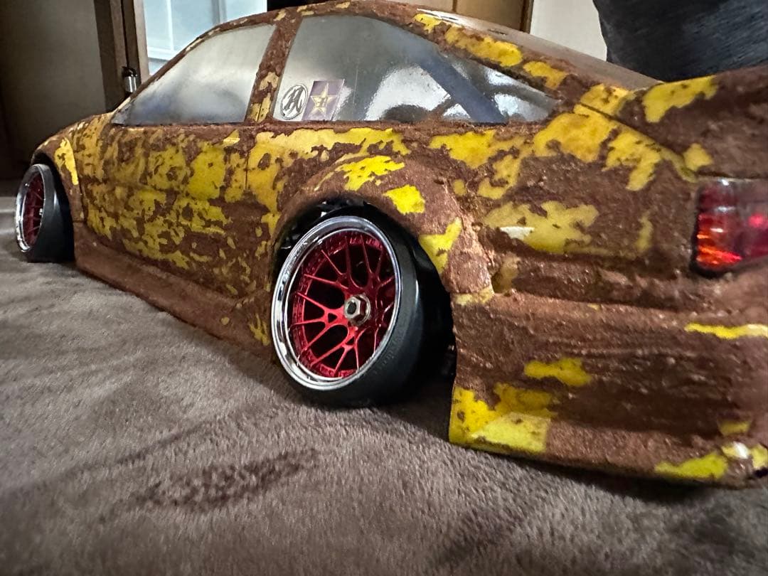 錆ボディ トヨタ トレノ＆ 林レビン ボロ車風ボディ