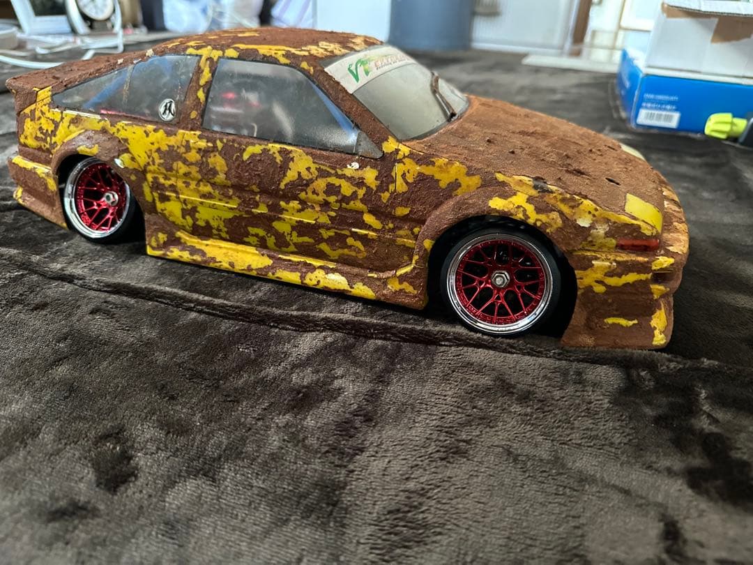 錆ボディ トヨタ トレノ＆ 林レビン ボロ車風ボディ