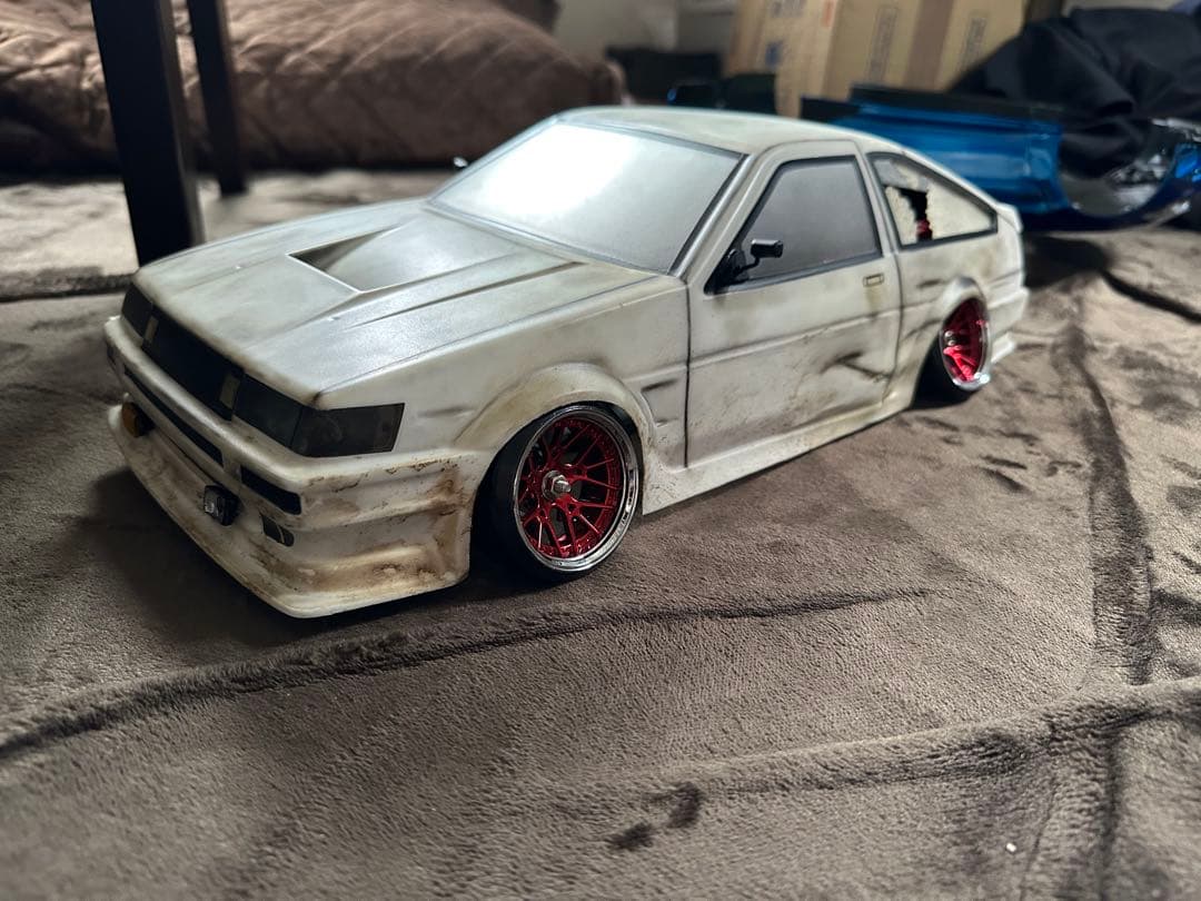 錆ボディ トヨタ トレノ＆ 林レビン ボロ車風ボディ