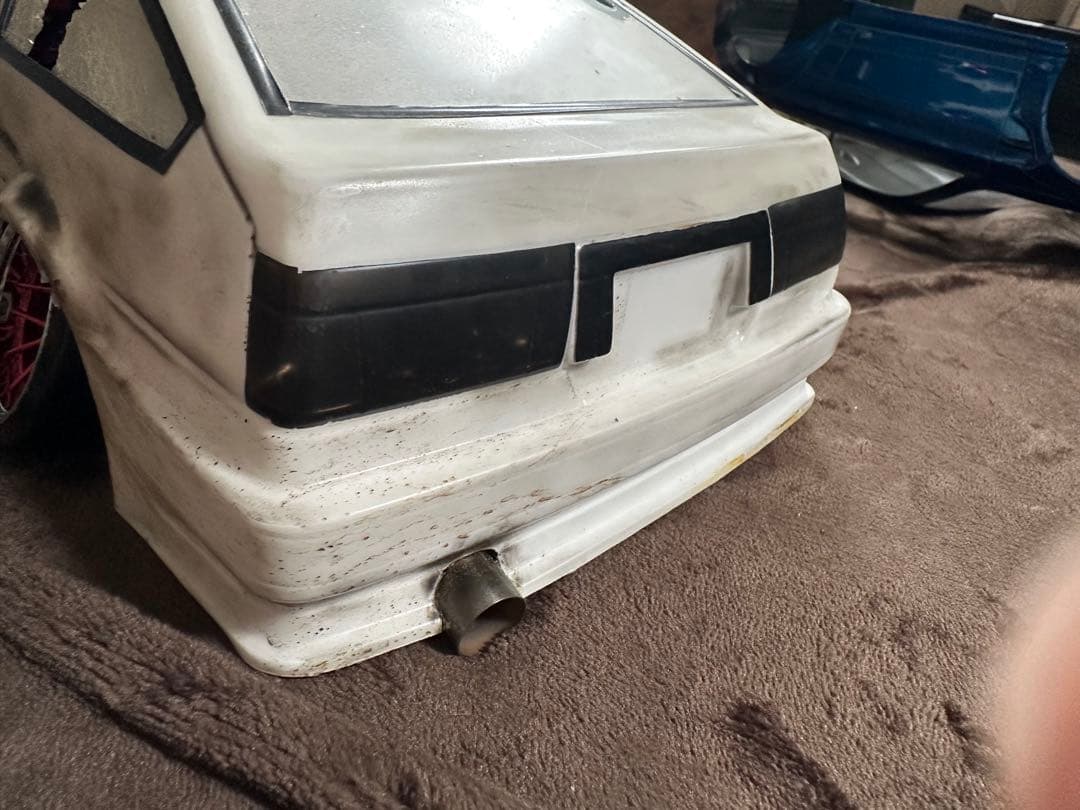 錆ボディ トヨタ トレノ＆ 林レビン ボロ車風ボディ