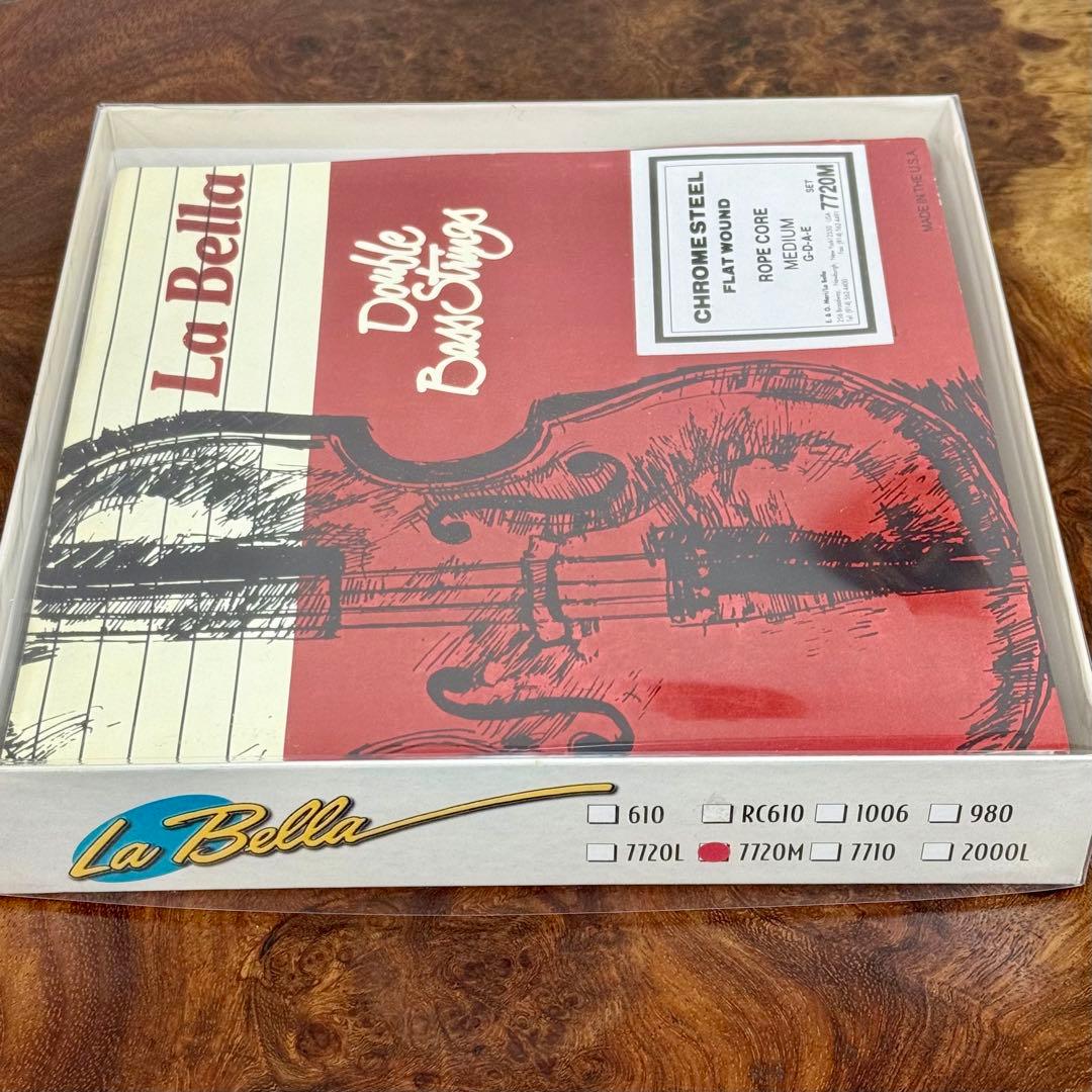 【新品】ラベラ 7720M コントラバス・ウッドベース・アップライトベース弦！