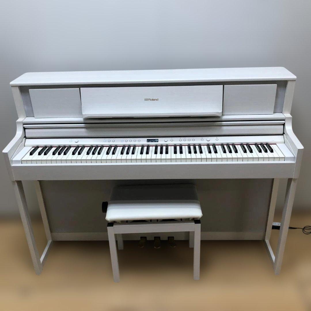 送料無料 超美品 Roland LX705-GPSR 電子ピアノ 88285-