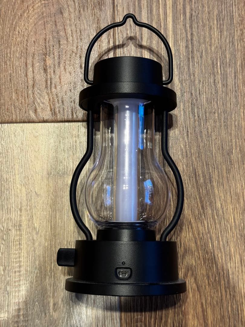 BALMUDA ランタン 黒 調光機能付き