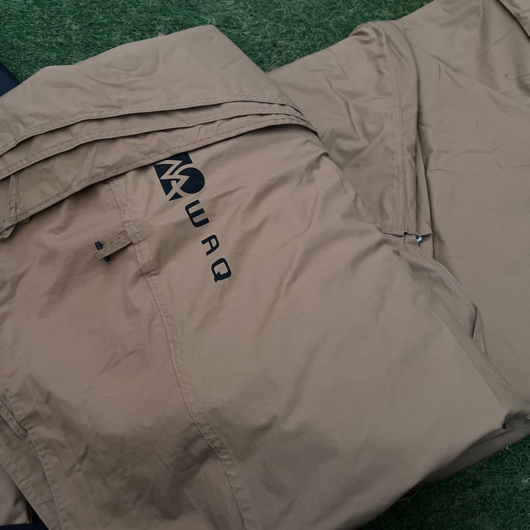 ソロテント WAQ Alpha T/C　ソロ用ティピテント タン ワンポール