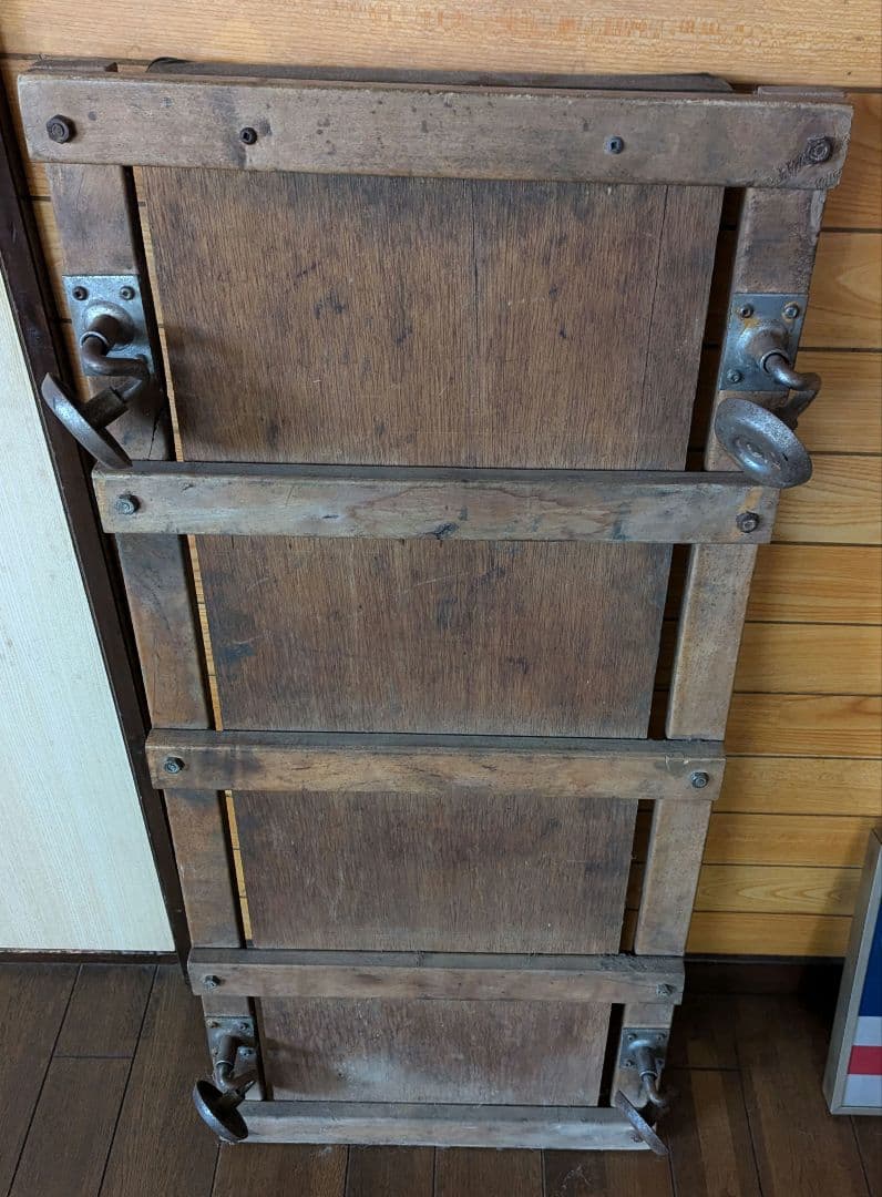 30s〜 ヴィンテージ 台車 ウッドトロリー