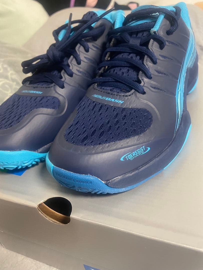 ヨネックス POWER CUSHION テニスシューズ ネイビー/ブルー