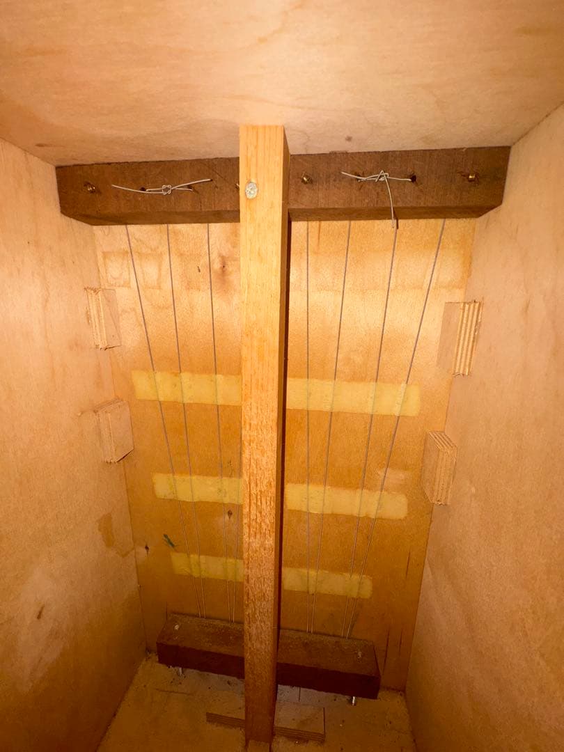 DE GREGORIO 木製カホン グリーン/ナチュラル