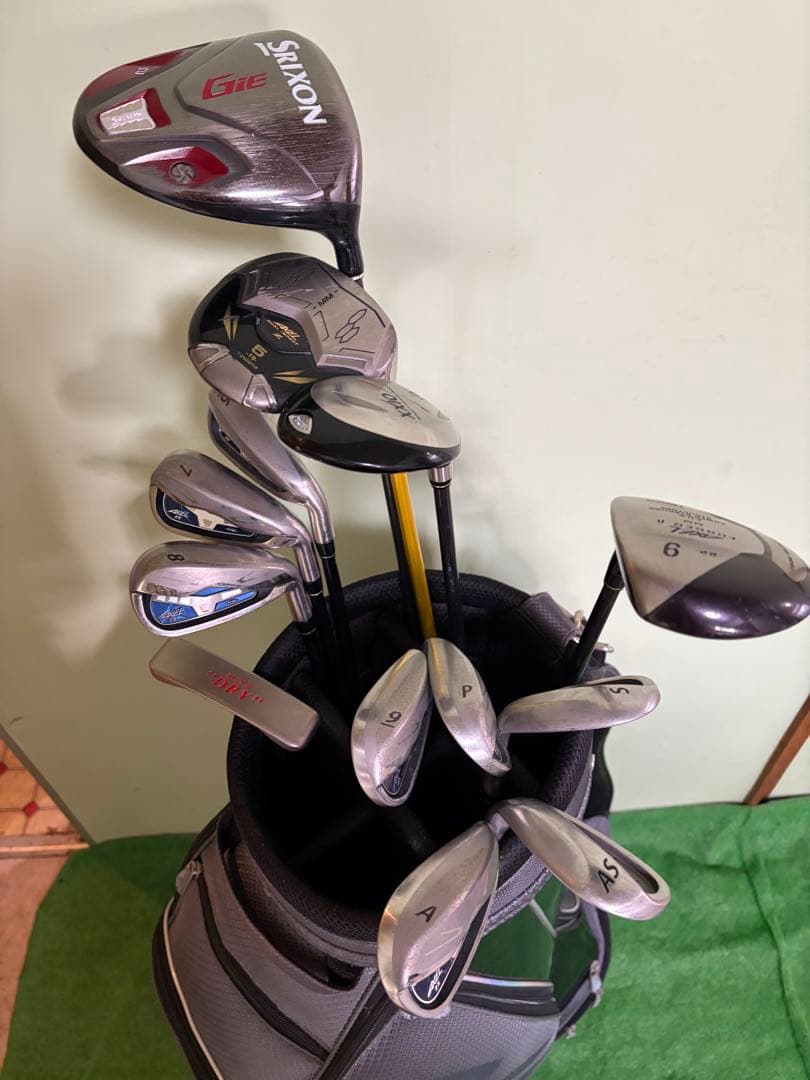 格安初心者セット　13本　キャディーバッグ付き 優しいセット