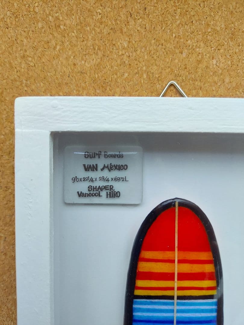ミニチュアサーフボード　壁掛け ビラボン好き