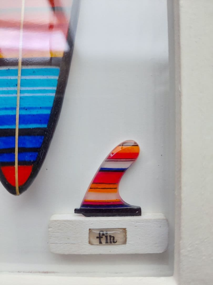 ミニチュアサーフボード　壁掛け ビラボン好き