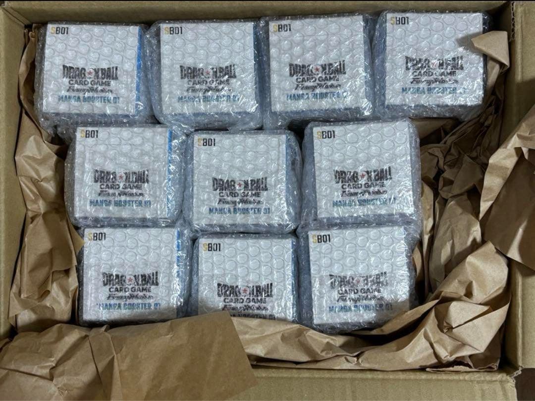 新品未開封テープ付き　ドラゴンボールFW　MANGA BOOSTER　10box