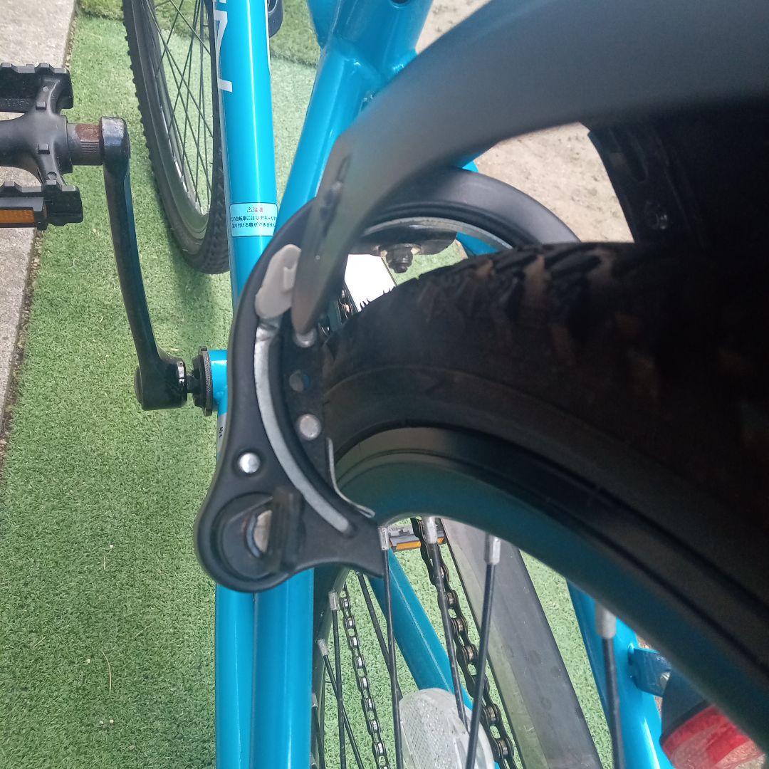 【堺市引き取り限定】 STAMEN キッズサイクル 外装6段変速 26インチ