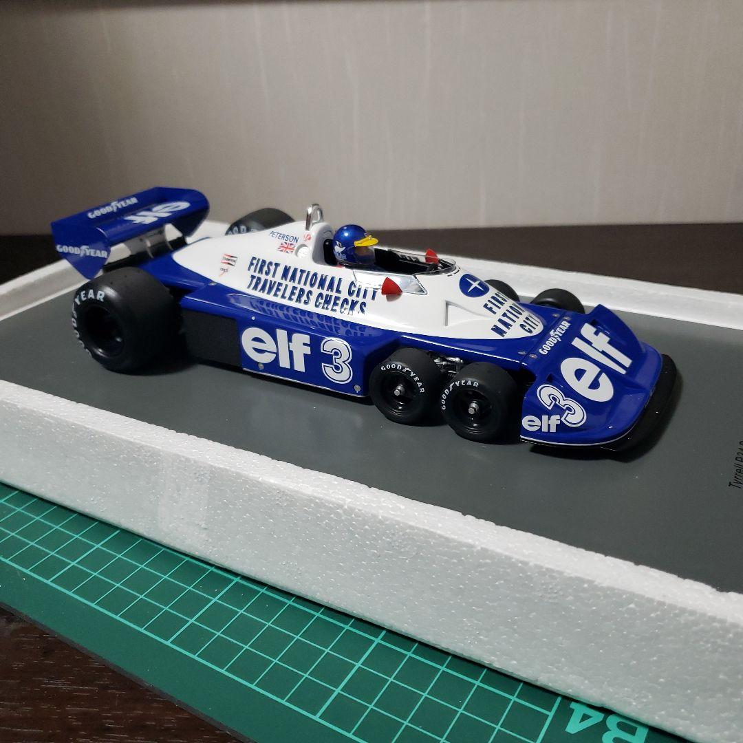 スパーク１/18TyrrellP34　Brazilian　GP1977