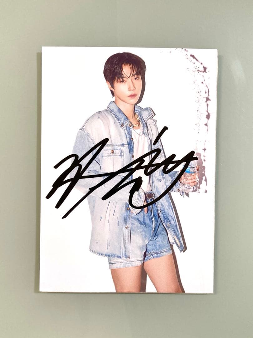 セール中…ファンインヨプ直筆サイン入り2Lサイズ写真…