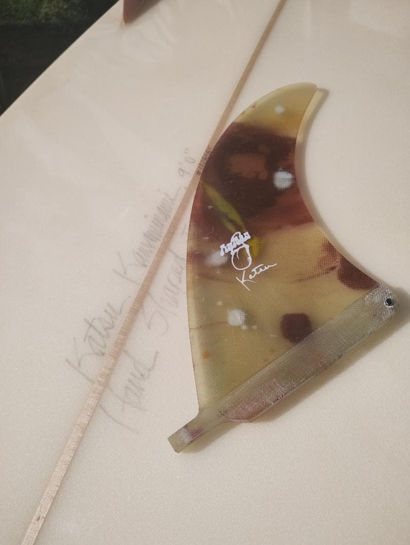 カツカワミナミ サーフボード / 5Fin BONZER 9`0