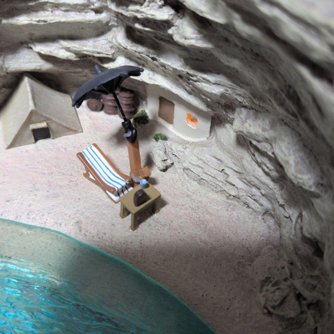 紅の豚 ライトアップサウンドジオラマ ポルコのアジト