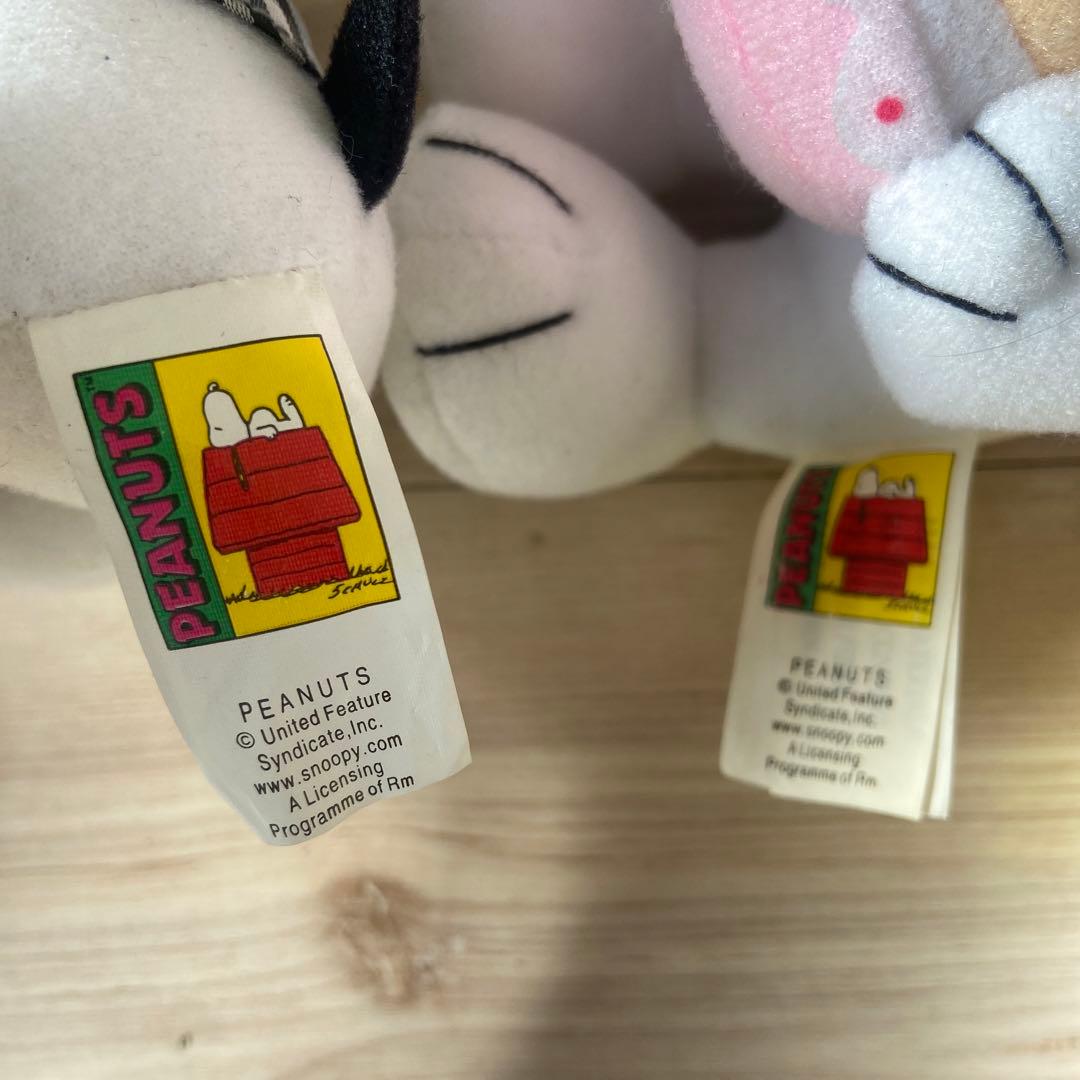 スヌーピー ぬいぐるみ　平成レトロ　SNOOPY 当時物雑貨　グッズ　まとめ売り