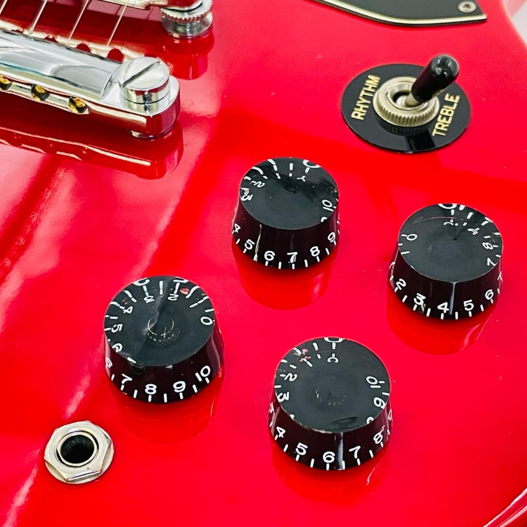 Epiphone SGモデル チェリーレッド Groverペグ搭載 【整備品】
