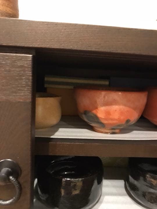 茶道具 茶器 「検校」佐々木昭楽 作、長次郎 写、