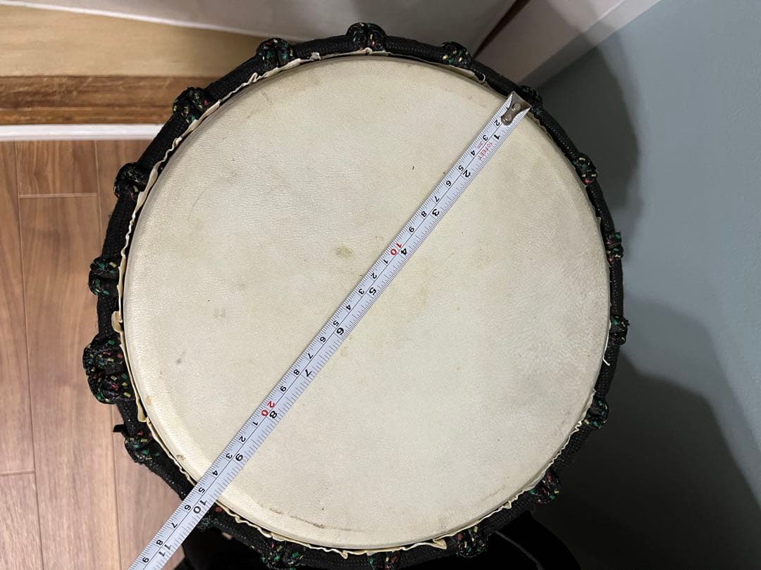 ジャンベ　10インチ　木製　民族楽器