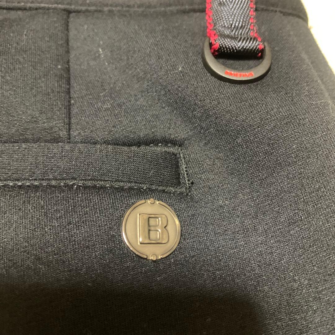 極美品、ブリーフィング、ゴルフパンツ、ブラック、サイズＸＬ