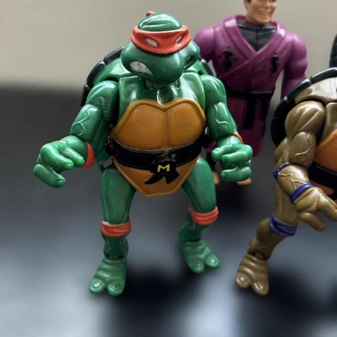 ミュータントタートルズ アクションフィギュア 8体セット