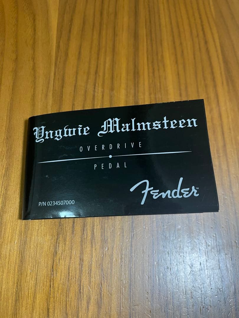 フェンダー イングヴェイ　オーバードライブ