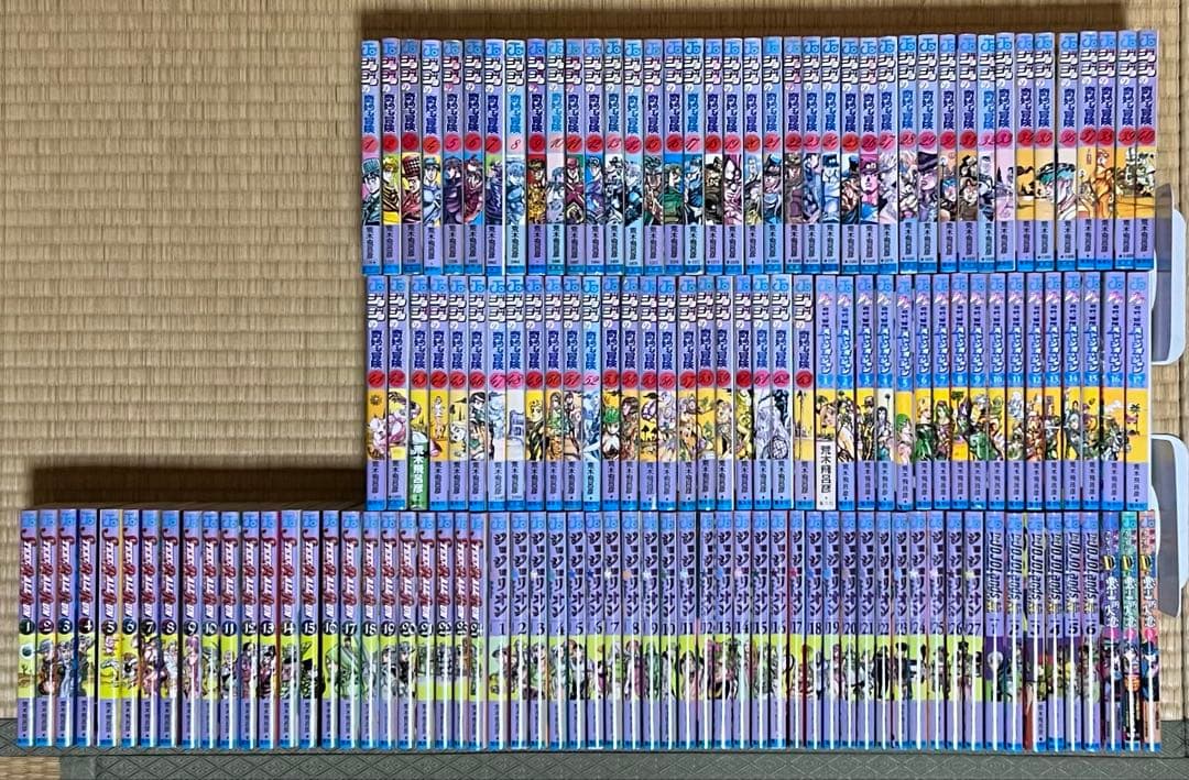【2.3日限定セール！】ジョジョの奇妙な冒険 全137巻＋関連本3冊