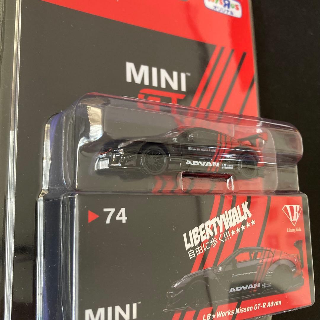 MINI GT LB WORKS GT-R ADVAN トイザらス