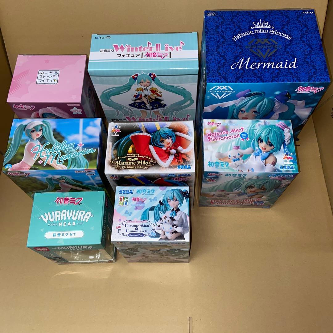 初音ミク フィギュア　8個　まとめ売り　新品未開封