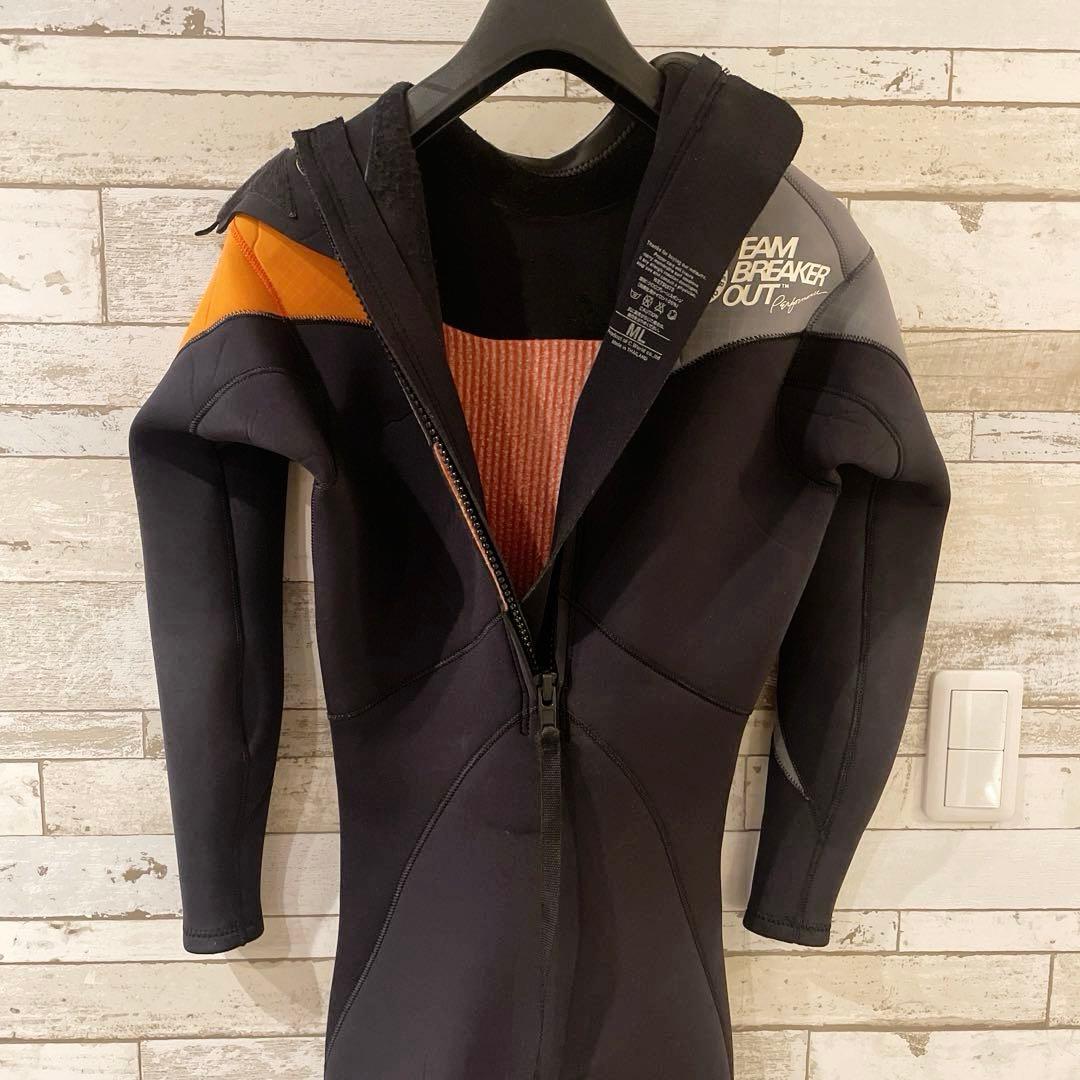 【美品】BREAKER OUT メンズ ML ジャーフル 3mm