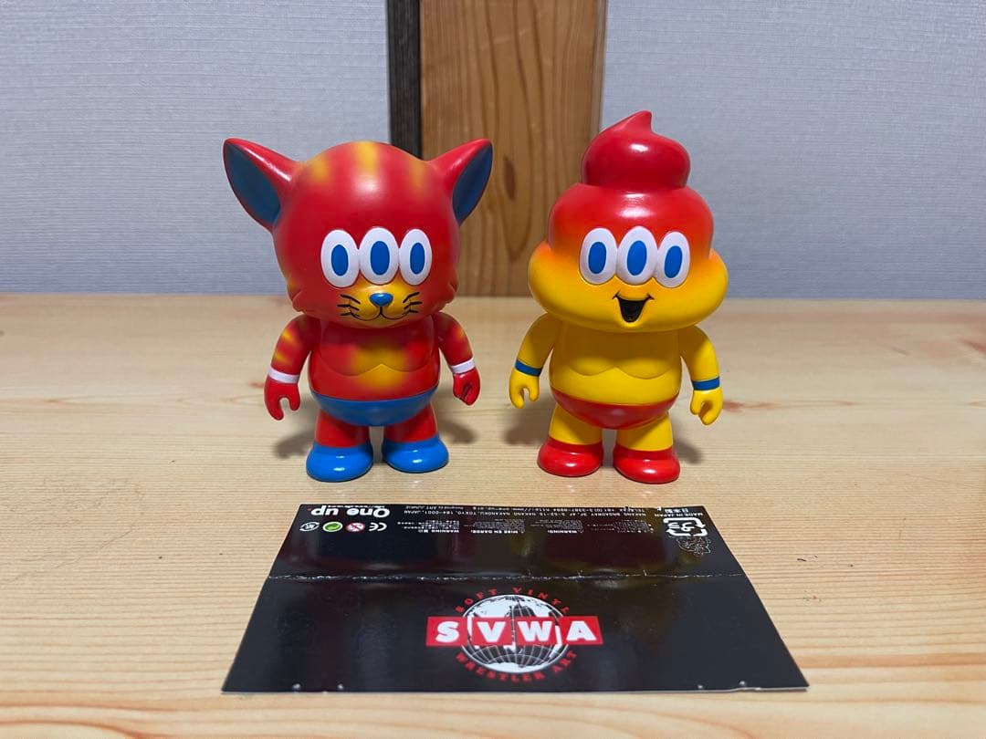 アートジャンキー one up ソフトマンレスラー　カームキャットレスラー