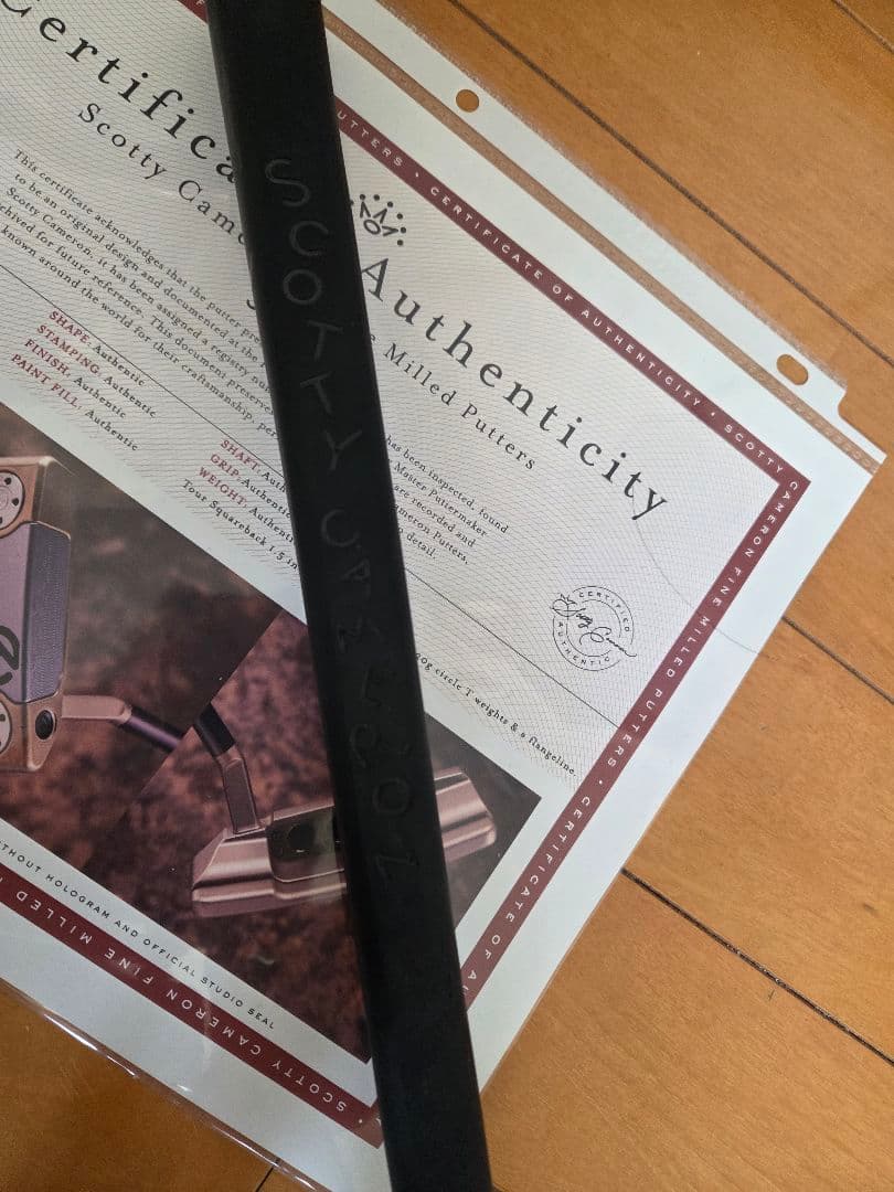 未着用　キャメロンサークルTパター