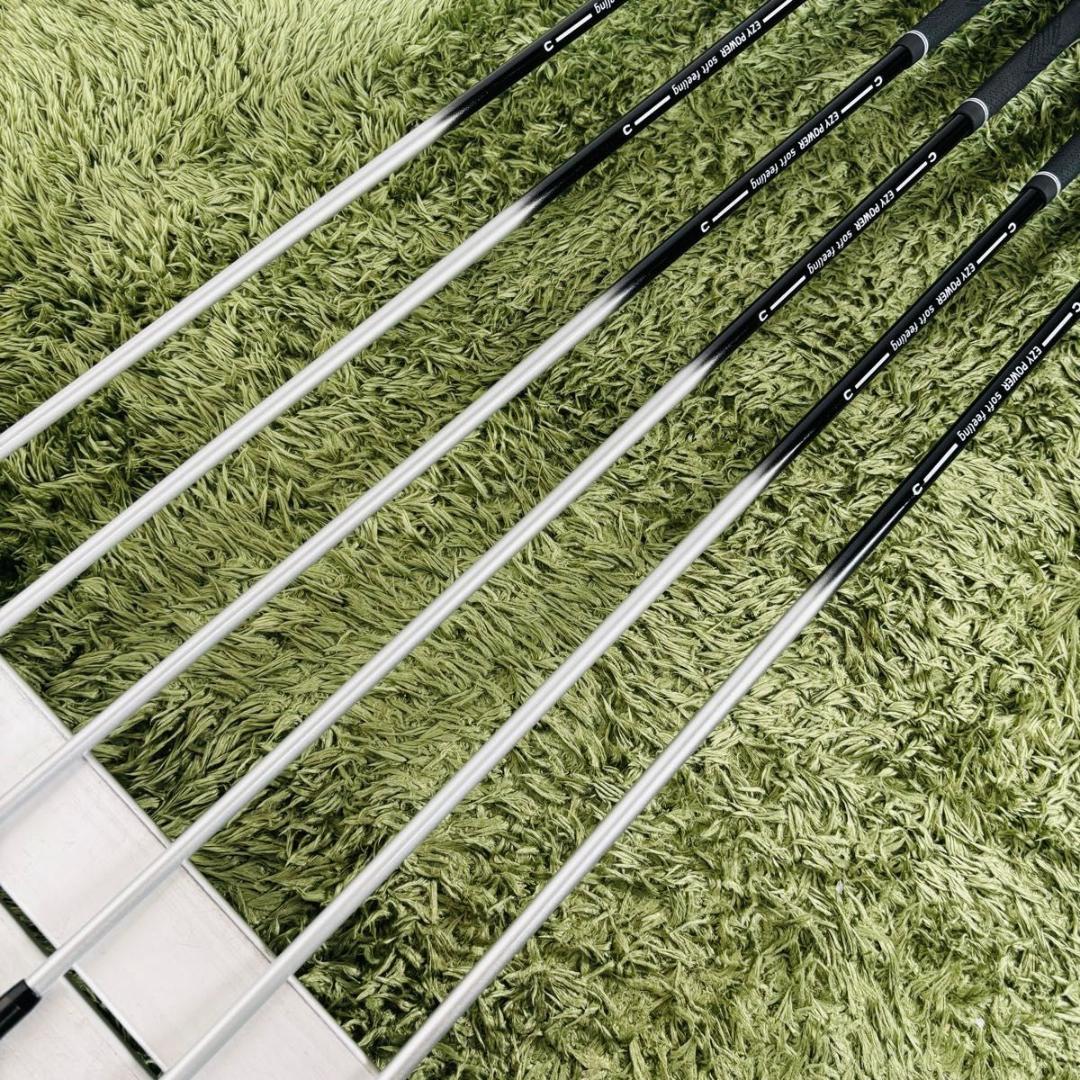 シニアゴルフ研究所 イージーパワー ユーティリティアイアン6本 メンズゴルフ