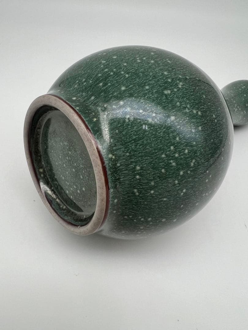 中国明清朝 の鈞窯瓶　中国骨董　古美術　唐物　中国美術品　青磁 ★ 江戸骨董