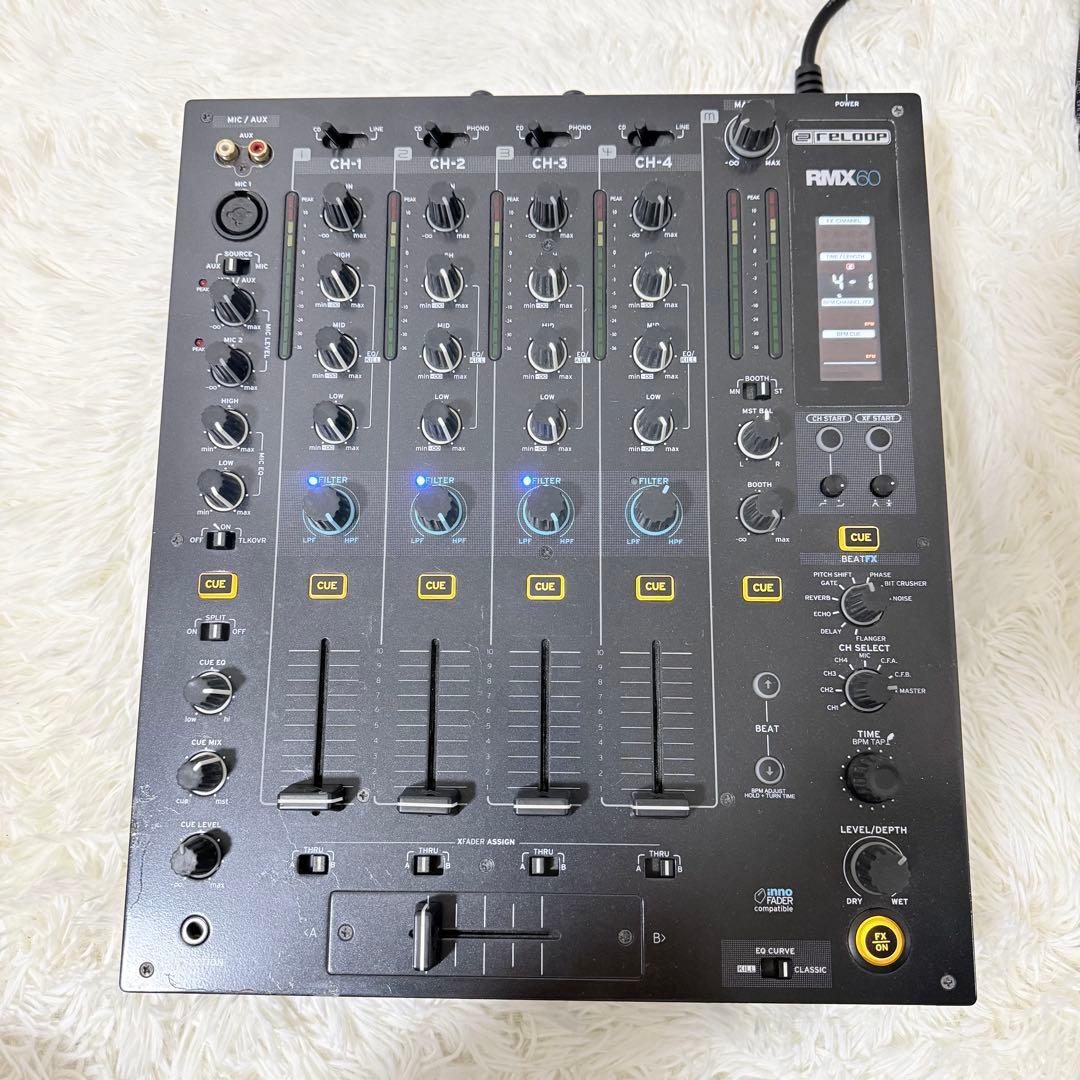 【美品】RELOOP RMX-60 Digital（リループ DJミキサー）