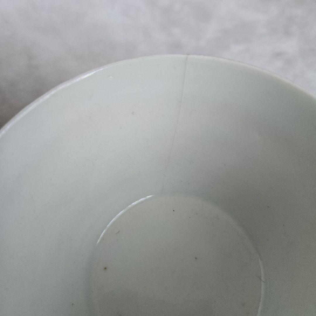 古伊万里　染付　猪口　向付　五葉若葉文　江戸時代　蕎麦猪口　アンティーク　骨董