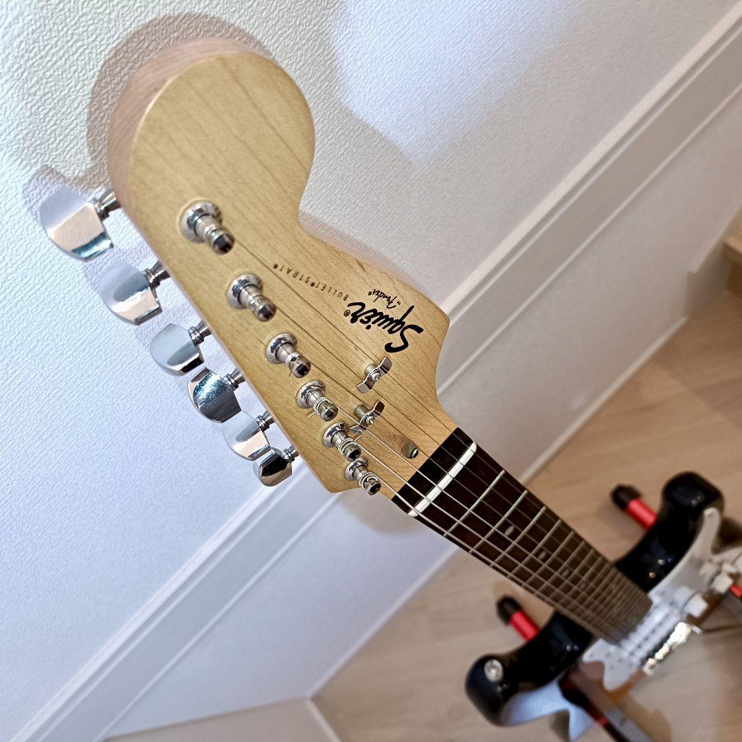 Squier ストラトキャスター　サンバースト エレキギター メンテ済