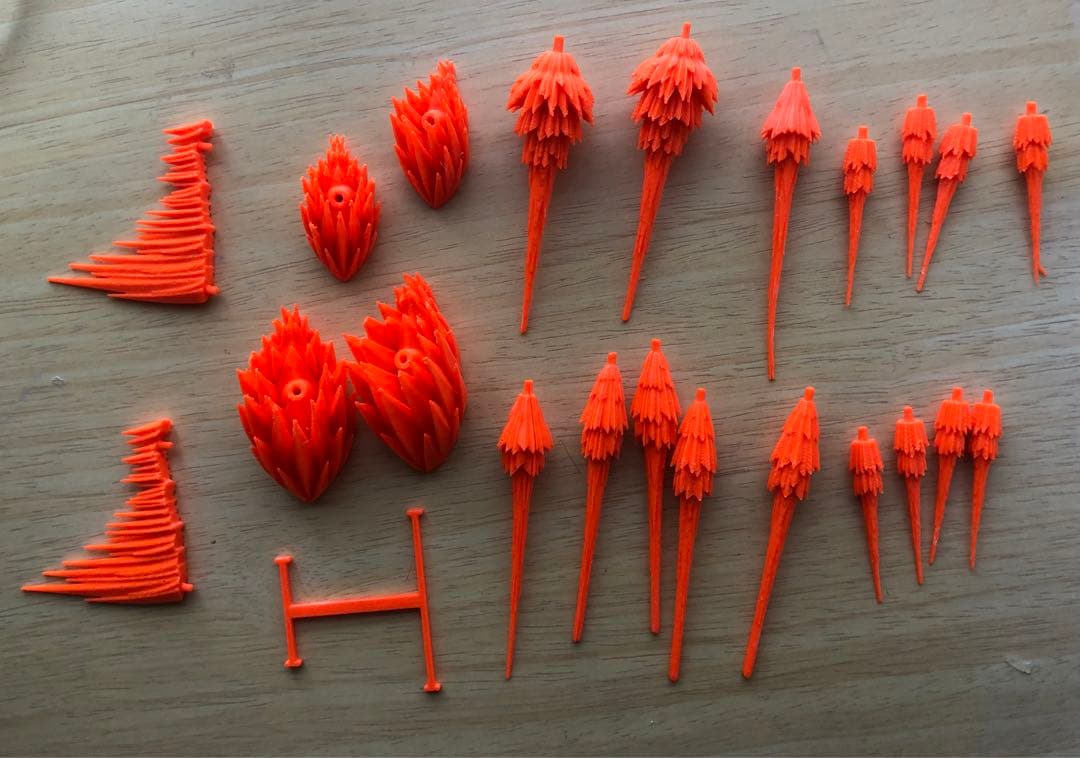 SHANJINL 3D印刷机械ymakr3D組み立て模型-24CM 機械ガメラ