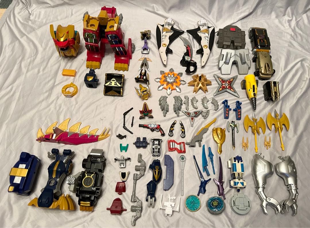 侍戦隊シンケンジャー他　戦隊モノ　仮面ライダー等ジャンク　画像1と7と15と20