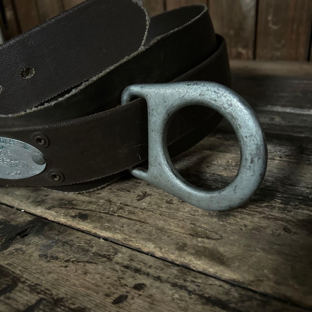 アメリカ　ビンテージ　キドニーベルト