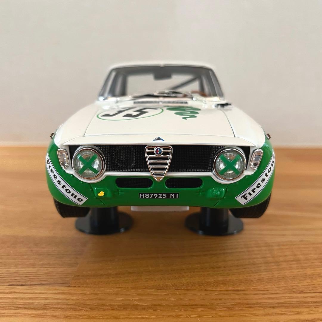 【美品】ミニチャンプス 1/18 アルファロメオ GTA 1300 ジュニア