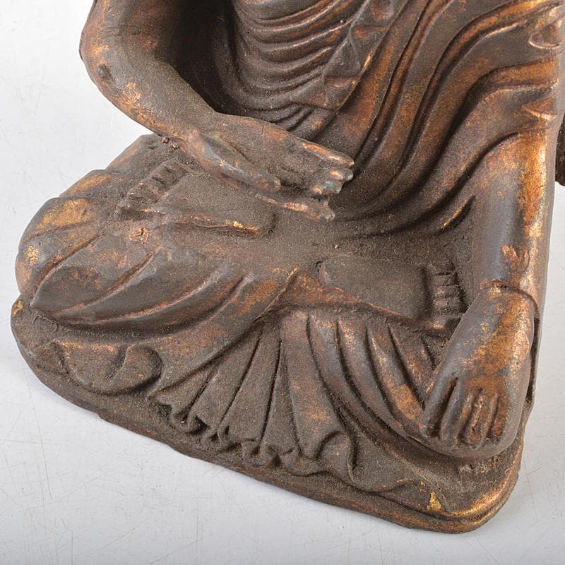 仏教美術　古銅鍍金　チベット仏　仏像　置物　M　R5823