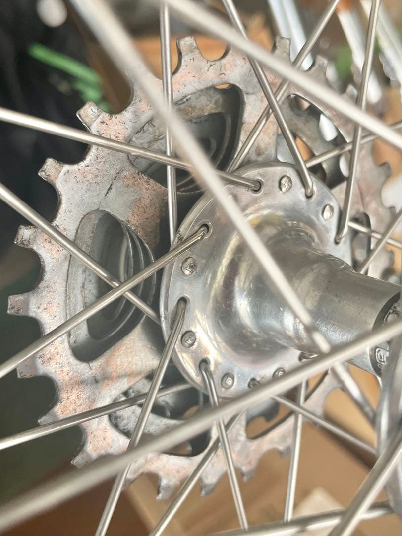 動画あり！ ★希少ヴィンテージ☆ Shimano シマノ ホイールセット