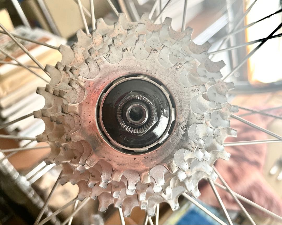 動画あり！ ★希少ヴィンテージ☆ Shimano シマノ ホイールセット