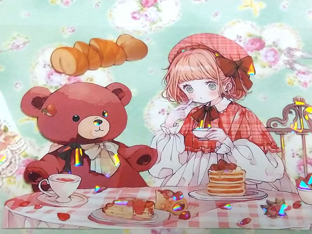 廃盤品✩J982＃雾岛可可茶(贝壳光)荒诞剧目切り売り海外人物女の子AIマステ