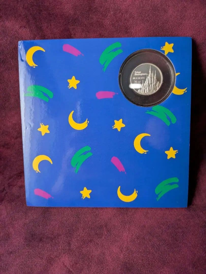 ディズニー 10周年記念 1/4オンス 純銀 999.9 シルバーメダル