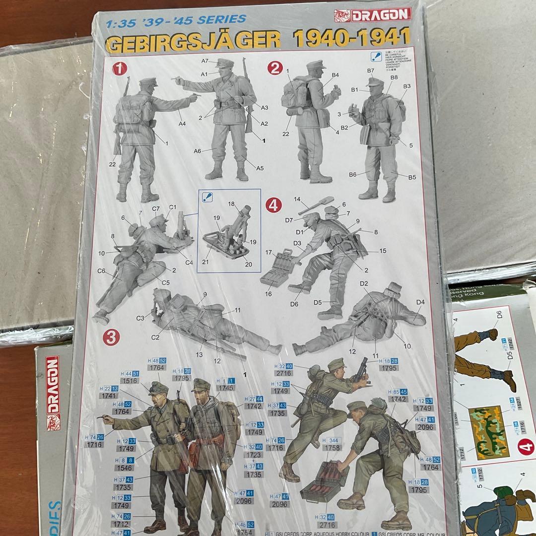 ドイツ軍フィギュアキットセット