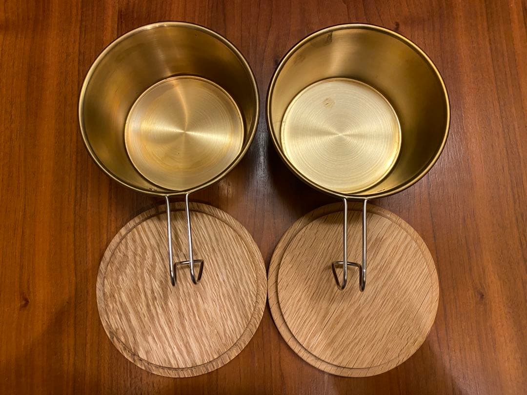 INOUT 真鍮 シェラカップ 2個セット 完売品