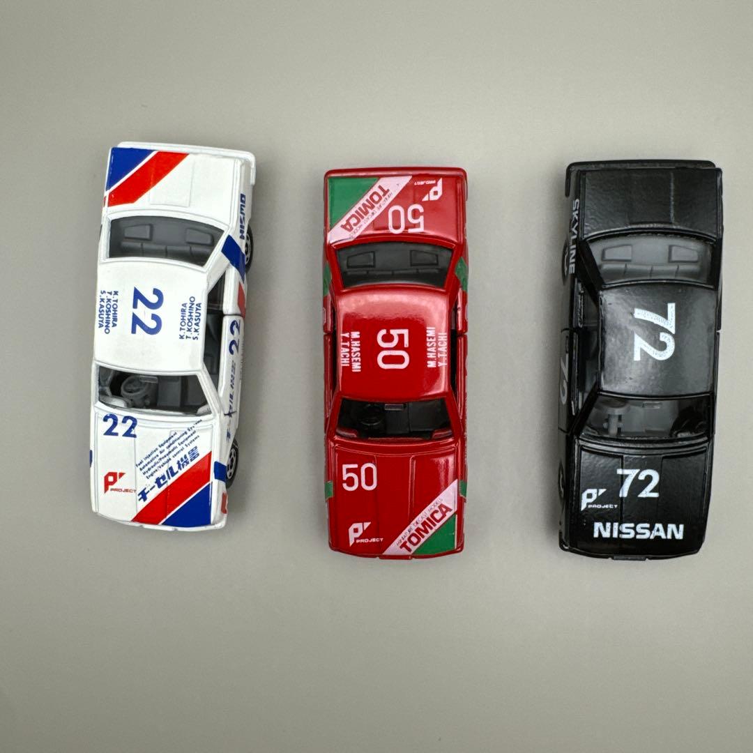 トミカ黒箱・青箱 ・赤箱グループＡフェア販売商品12台 (1984年10月発売)